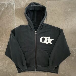 Buxton Charcoal Kids Hoodie with Logo